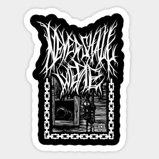 NSWD Metal Sticker